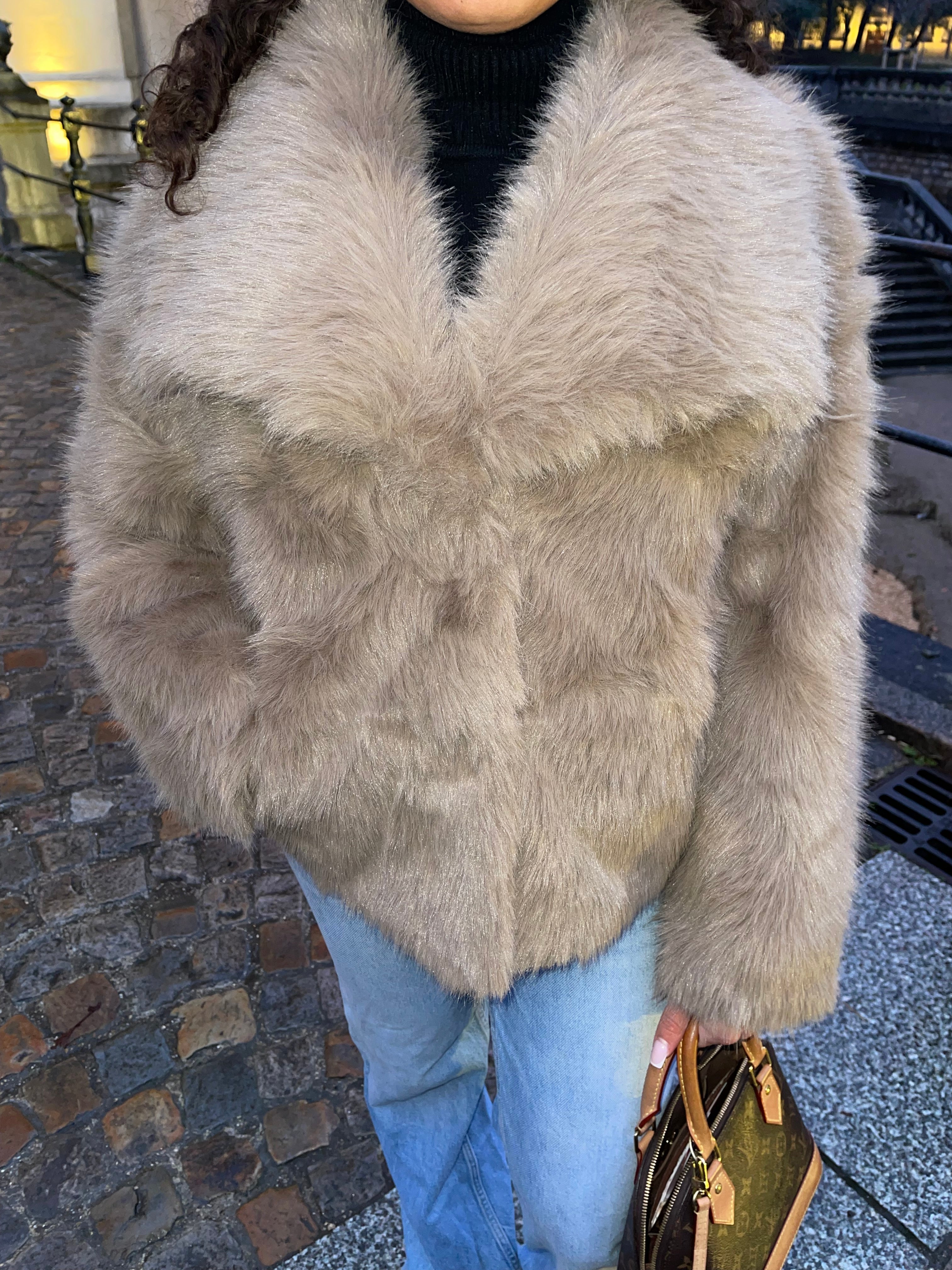 Fourrure beige - MIA